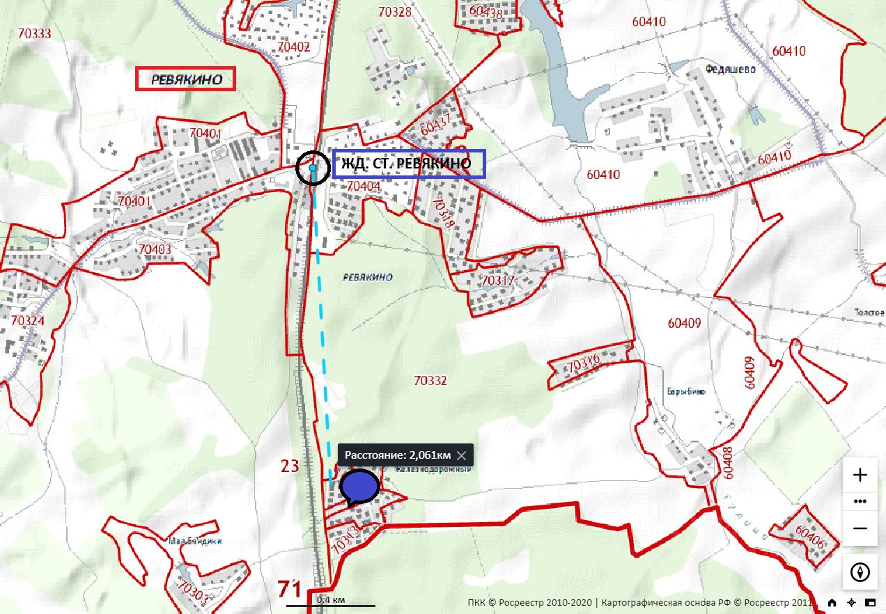 Тульская область ревякино карта поселок
