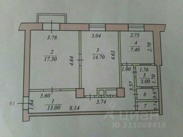 Планировки сталинок 3 комнаты