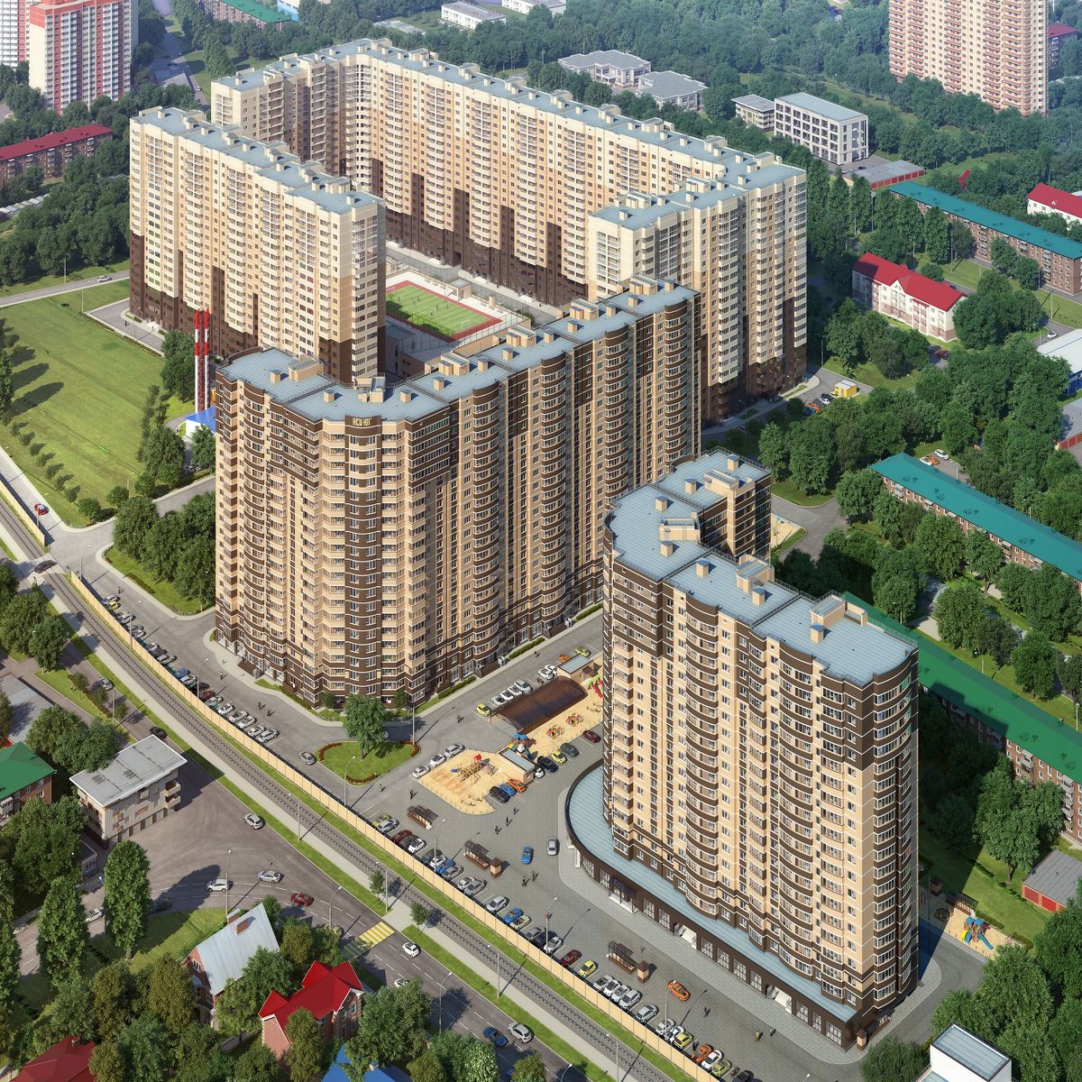 жилой комплекс Стахановская