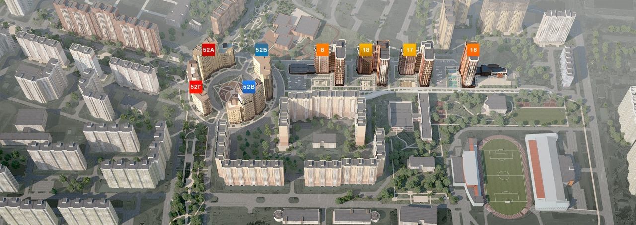 купить квартиру в ЖК Центральный (Долгопрудный)