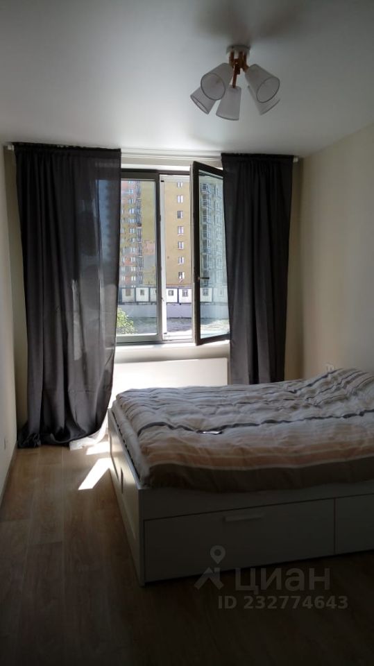 Сдам двухкомнатную квартиру 37м² просп. Космонавтов, 102к1, Санкт-Петербург, р-н Московский, Гагаринское м. Звездная - база ЦИАН, объявление 232774643