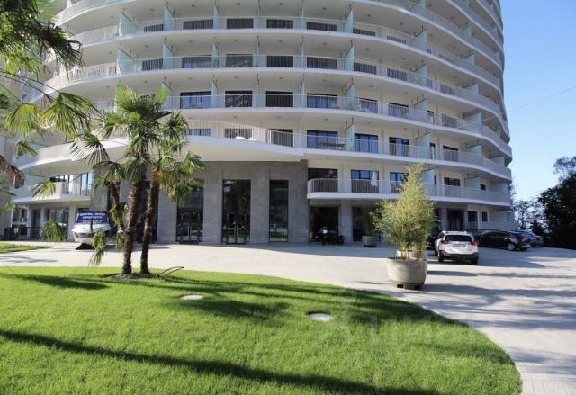 Аренда однокомнатных апартаментов 45м² Курортный просп., 105, Сочи, Краснодарский край, р-н Хостинский, мкр. Приморье - база ЦИАН, объявление 217364989