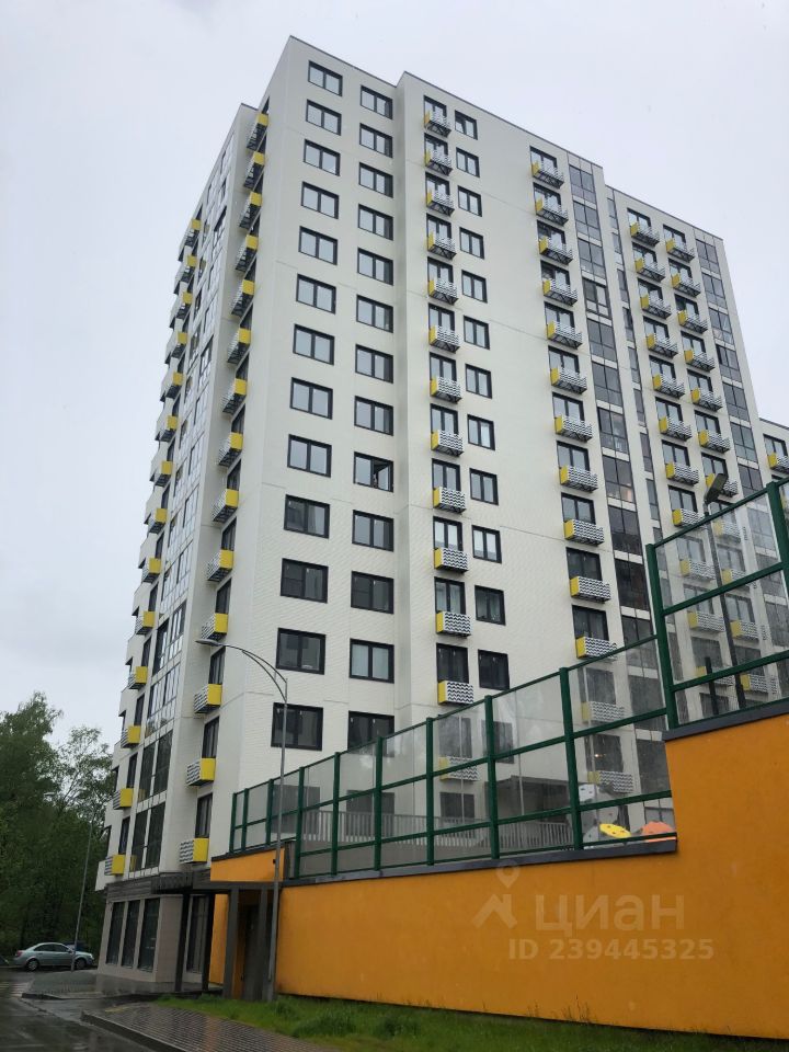 Продажа квартиры-студии 18м² ул. Василия Ощепкова, 2, Москва, НАО (Новомосковский), Сосенское поселение м. Коммунарка - база ЦИАН, объявление 239445325
