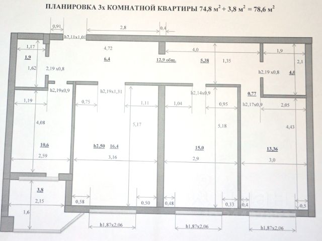 Планировка квартир тольятти