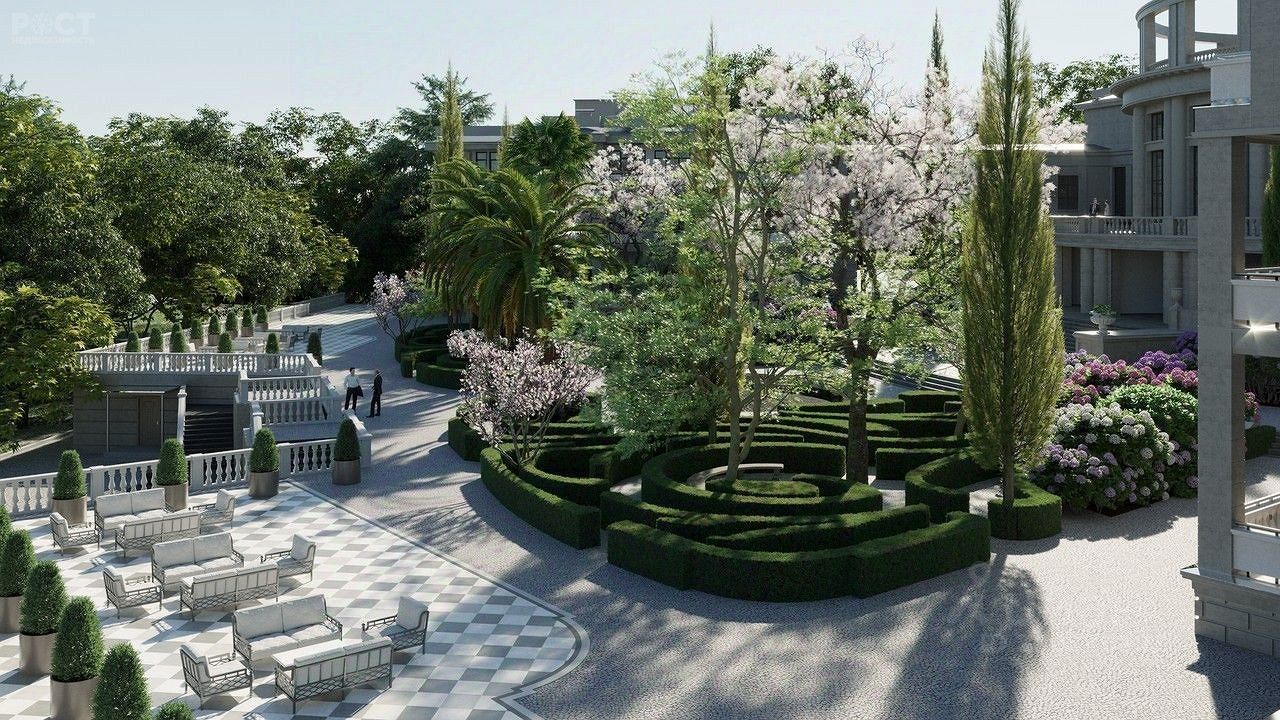 Grand royal виноградная ул 14 фото Купить двухкомнатную квартиру 54.55м² Виноградная ул., 14, Сочи, Краснодарский к