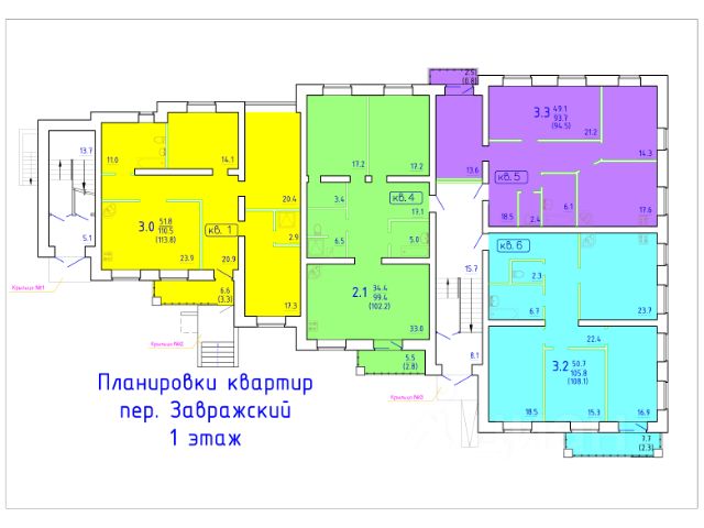 Узел установки дверного блока в панельном доме