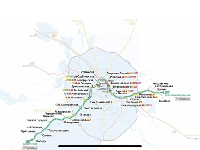 Карта зонирования территории московская область