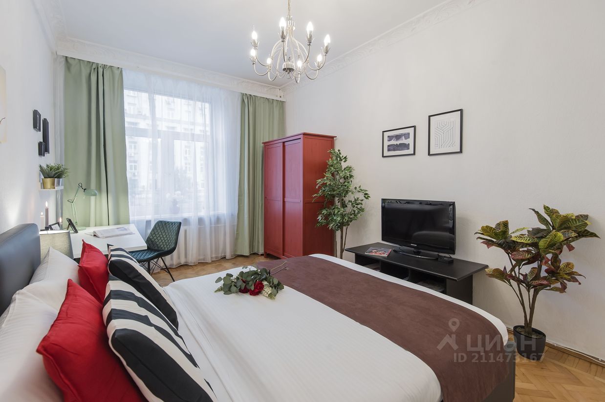 Сдам двухкомнатную квартиру 50м² Тверская ул., 15, Москва, ЦАО, р-н Тверской м. Пушкинская - база ЦИАН, объявление 211473167