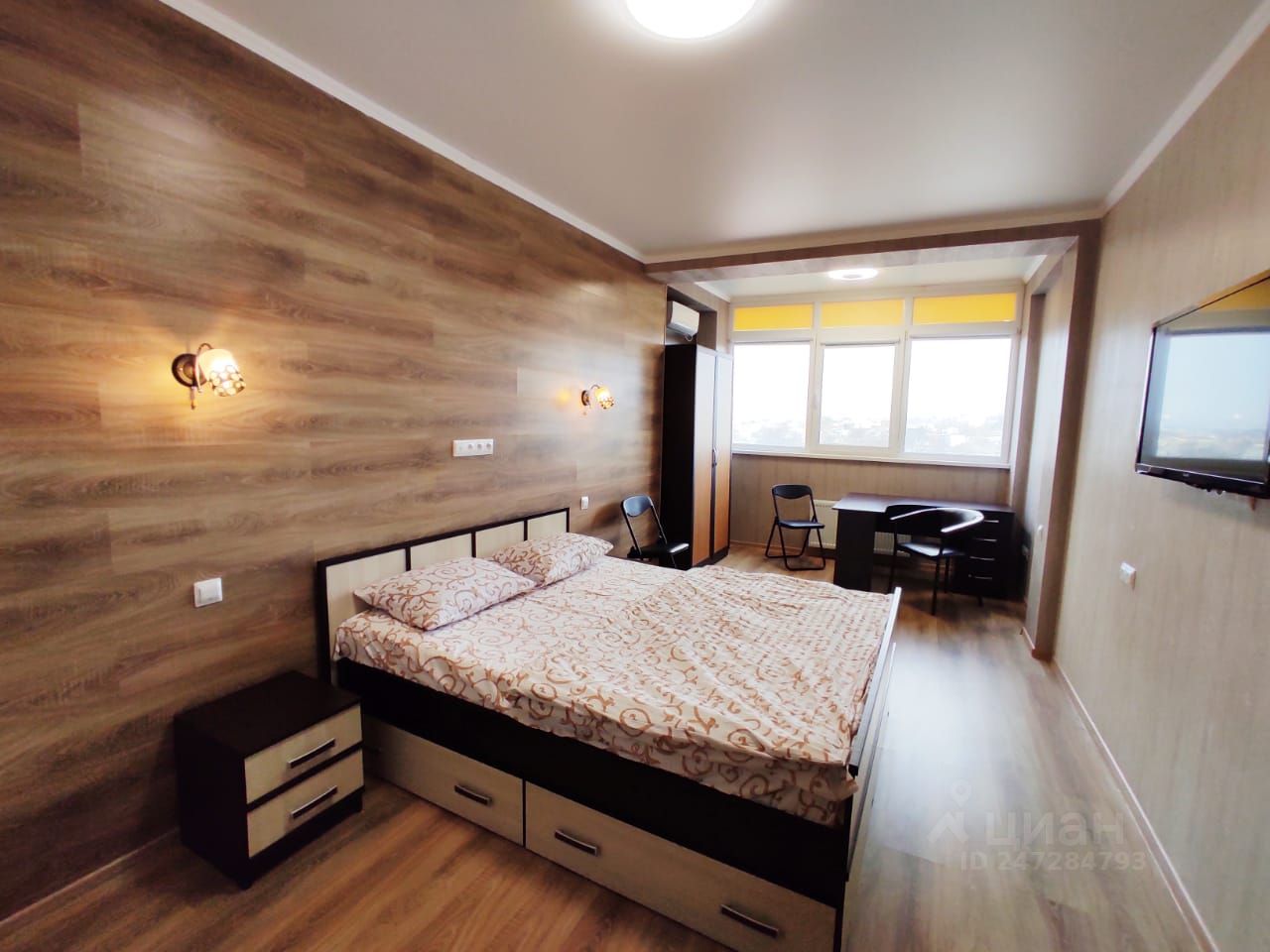 Аренда однокомнатной квартиры 44м² ул. Крылова, 36, Симферополь, Крым ...