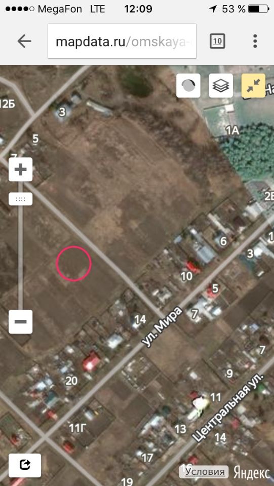 Продаю участок 10сот. Омская область, Омский район, Новомосковка село - база ЦИАН, объявление 176170838