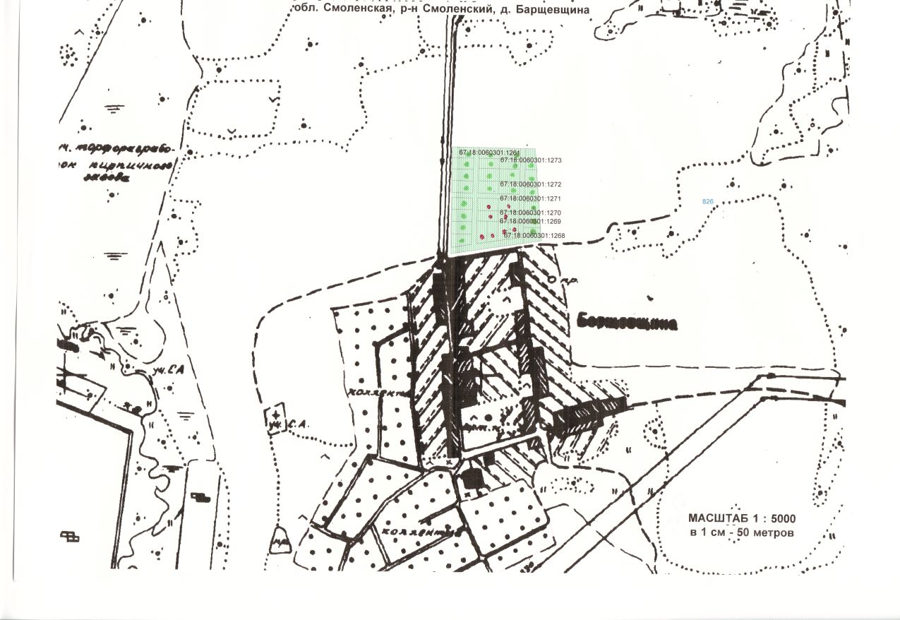 Борщевщина смоленский район карта