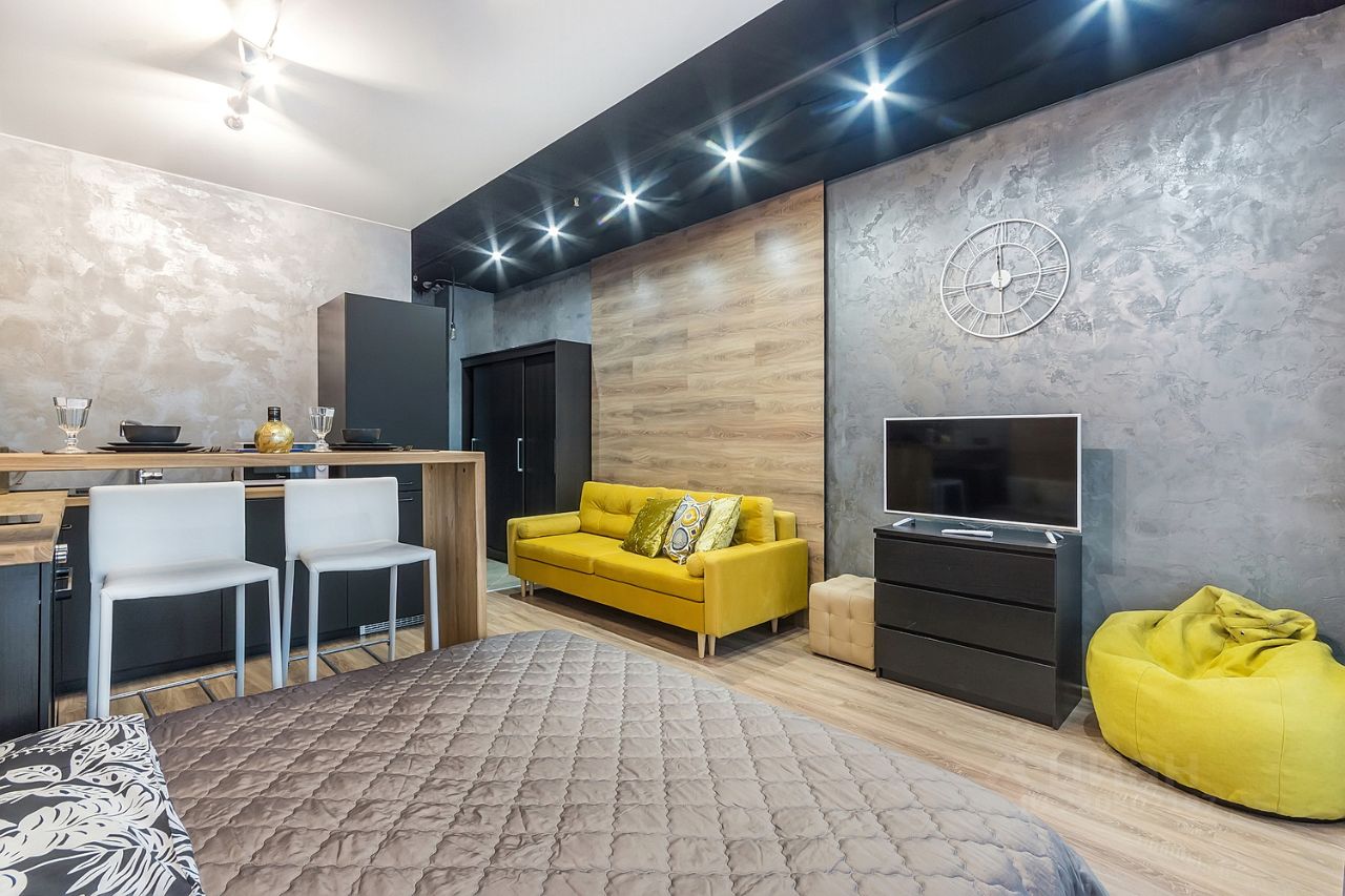 Аренда апартаментов-студии 30м² Ходынский бул., 20А, Москва, САО, р-н Хорошевский м. ЦСКА - база ЦИАН, объявление 220502197