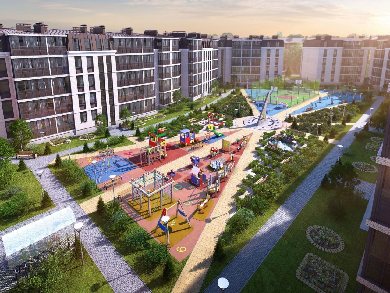 новостройки