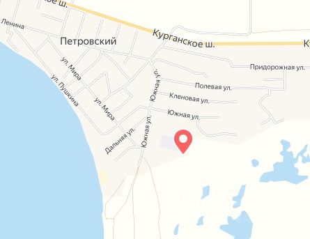 Петровский поселок челябинск карта