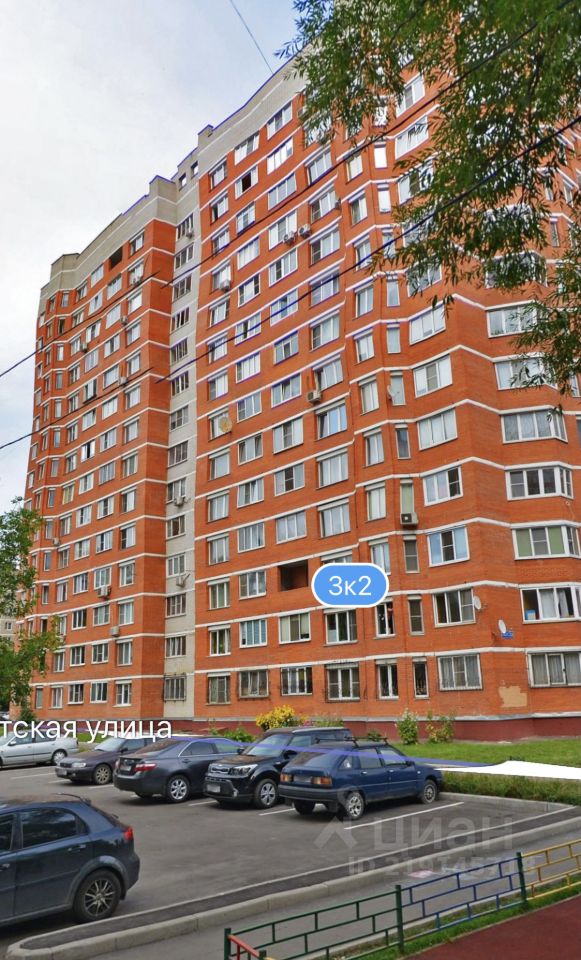 Сдам однокомнатную квартиру 42м² ул. Первомайская, 3к2, Москва, НАО (Новомосковский), Щербинка м. Щербинка - база ЦИАН, объявление 219145718
