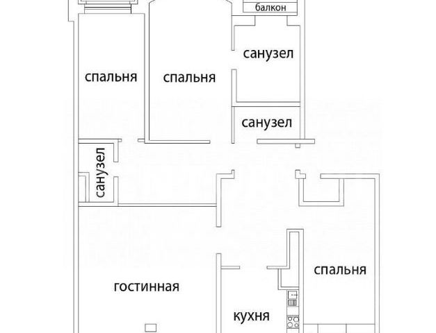 Планировка квартир с балконом на кухне