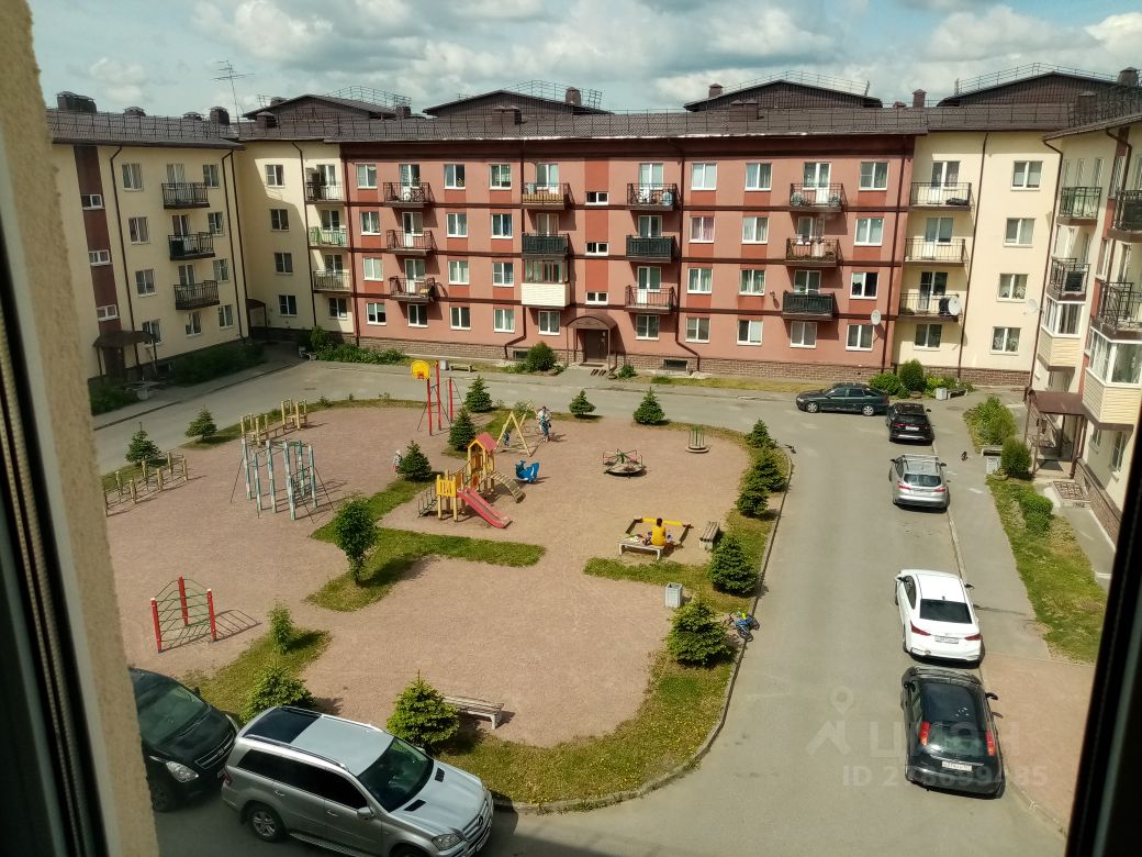 Продажа однокомнатной квартиры 36.7м² Ленинградская область ...