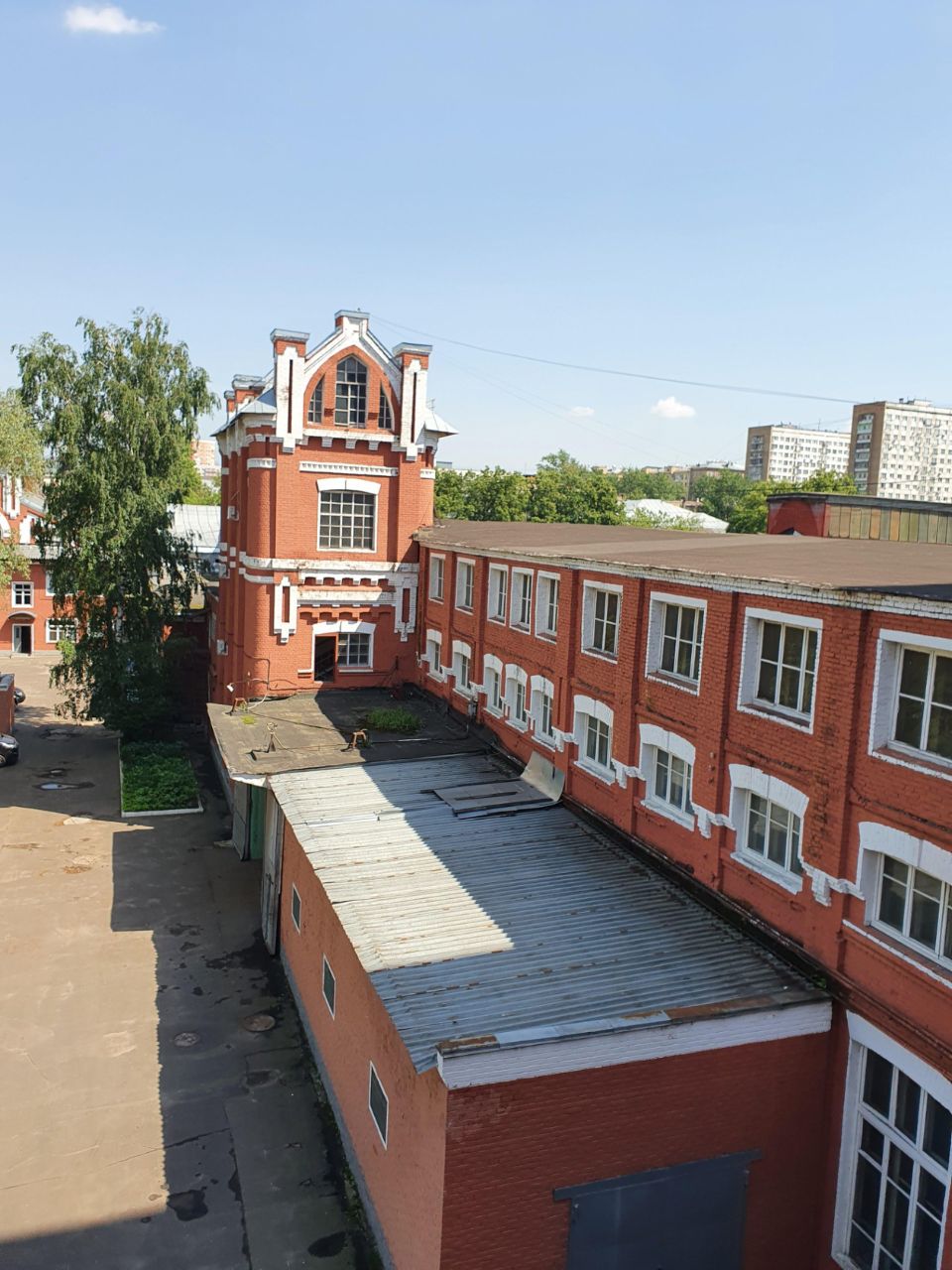 Складском комплексе на ул. Вельяминовская, 34с19