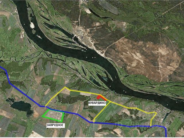 Карта кстовского района нижегородской