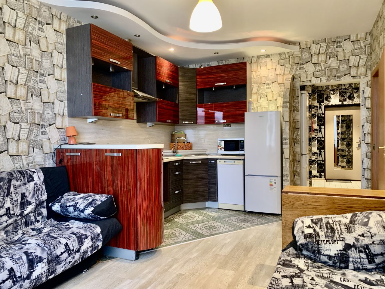 Снять однокомнатную квартиру 48м² Выборгское ш., 17к1, Санкт-Петербург ...