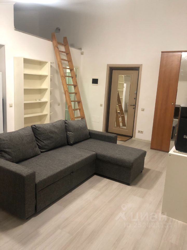 Снять квартиру-студию 35м² проезд Набережный, 7, Химки, Московская область, мкр. Клязьма-Старбеево, Клязьма квартал м. Беломорская - база ЦИАН, объявление 252883131