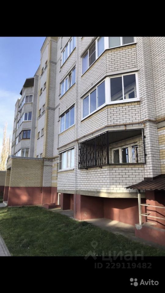 Продаю двухкомнатную квартиру 60.1м² ул. Энергостроителей, 12А, Липецк, Липецкая область, Левобережный, мкр. Матырский - база ЦИАН, объявление 229119482