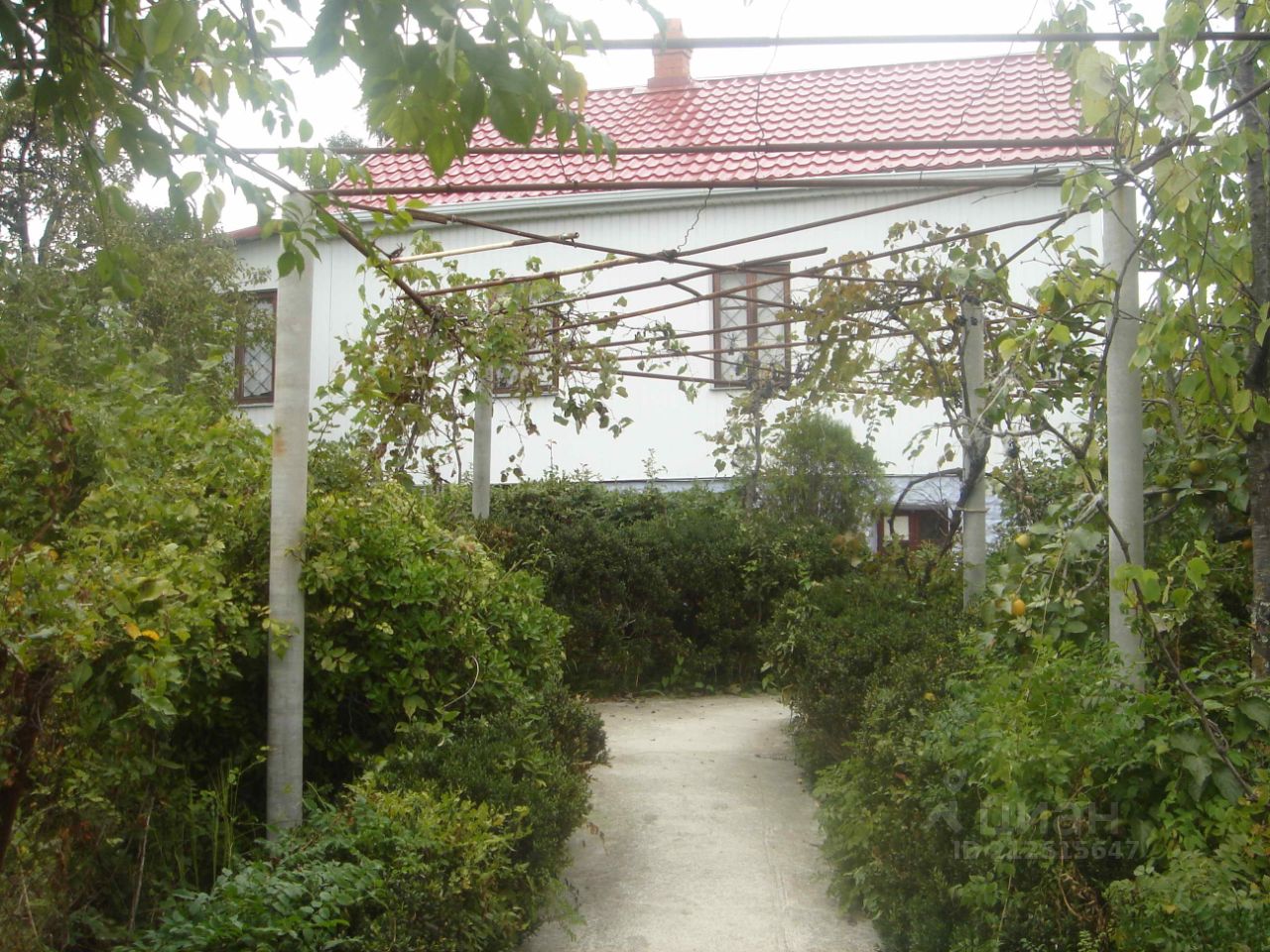 Купить дом 135м² ул. Майкопская, 3, Сочи, Краснодарский край, р-н Лазаревский, мкр. Вишневка - база ЦИАН, объявление 212515647