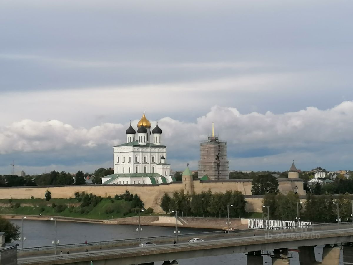 Ольгинская набережная Псков новостройки.