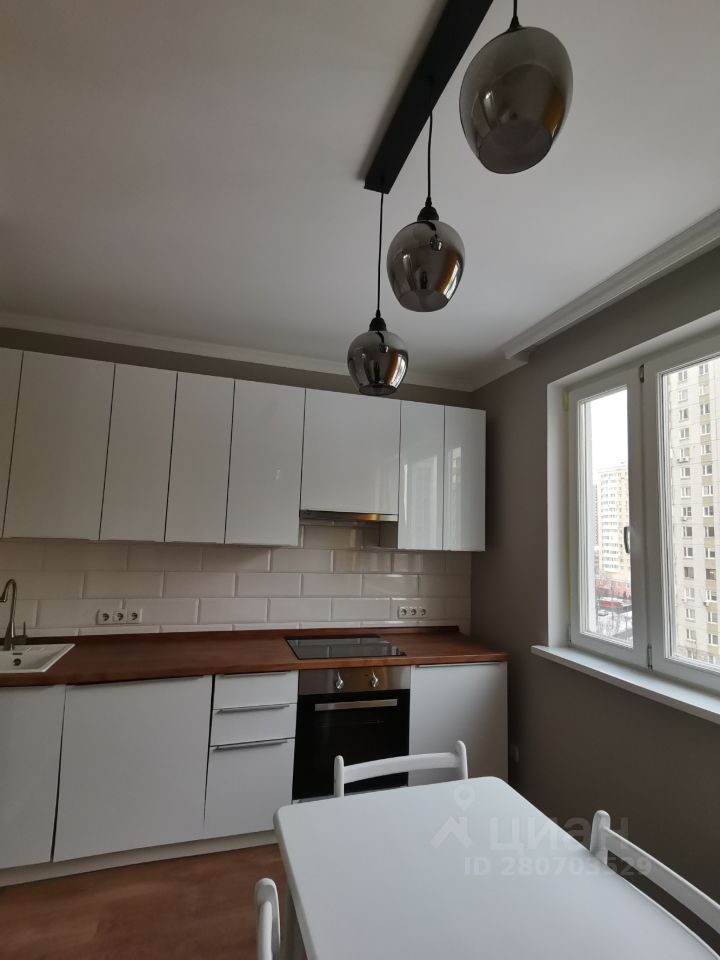 Снять трехкомнатную квартиру 73м² ул. Василисы Кожиной, 14К2, Москва ...
