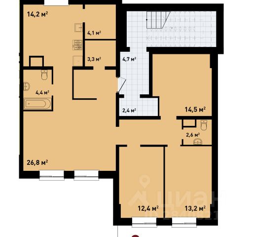 Как сделать крышу в floorplan