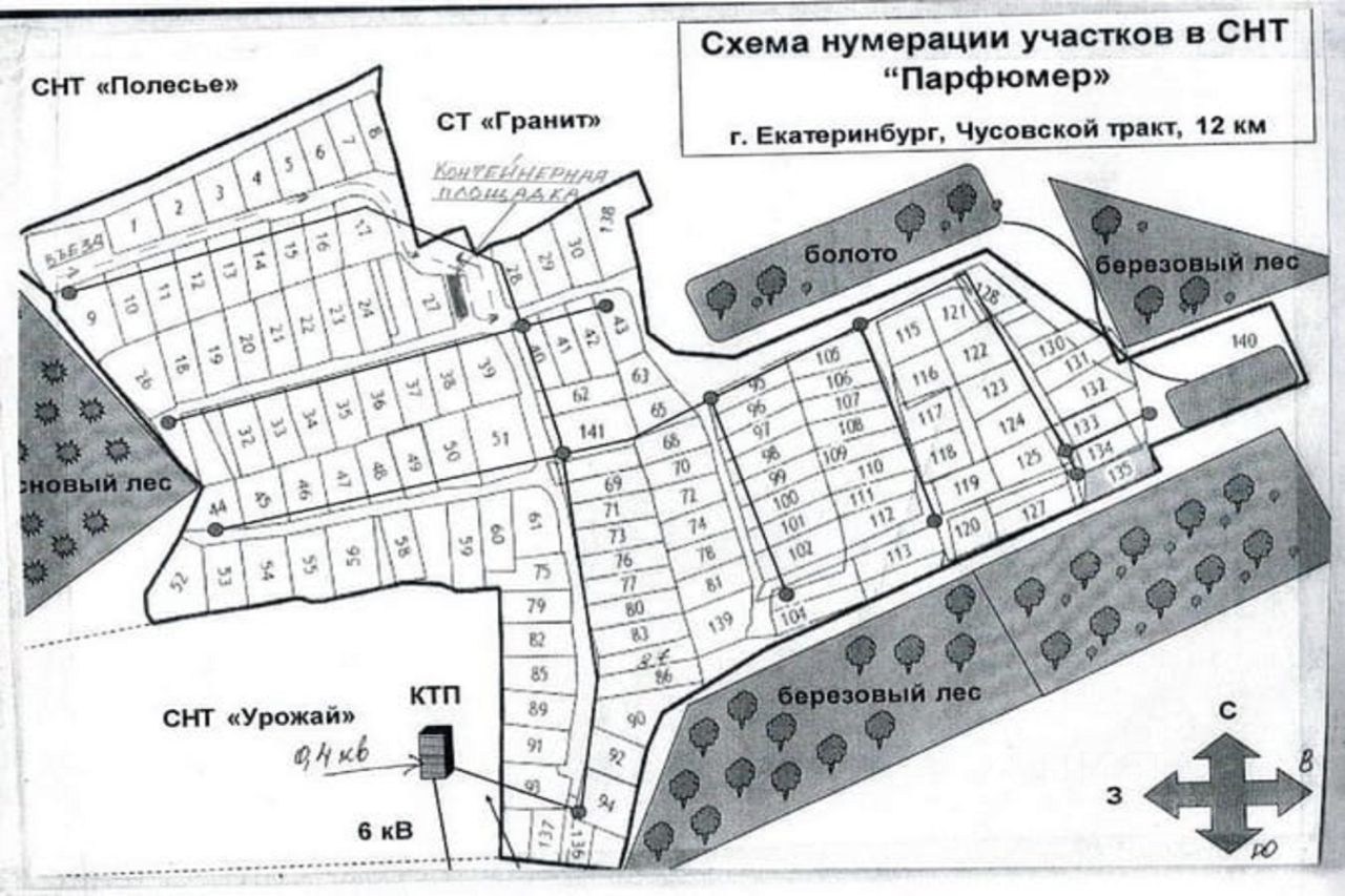 План схема снт для пожарных