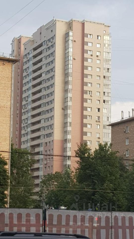 Аренда однокомнатной квартиры 43.3м² ул. Панферова, 4, Москва, ЮЗАО, р-н Ломоносовский м. Новые Черемушки - база ЦИАН, объявление 252876913