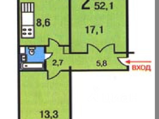 План квартиры п 46