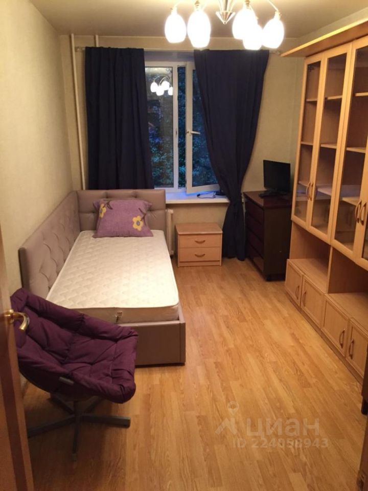 Продажа трехкомнатной квартиры 55.4м² ул. Габричевского, 6К1, Москва, СЗАО, р-н Покровское-Стрешнево м. Щукинская - база ЦИАН, объявление 224058943