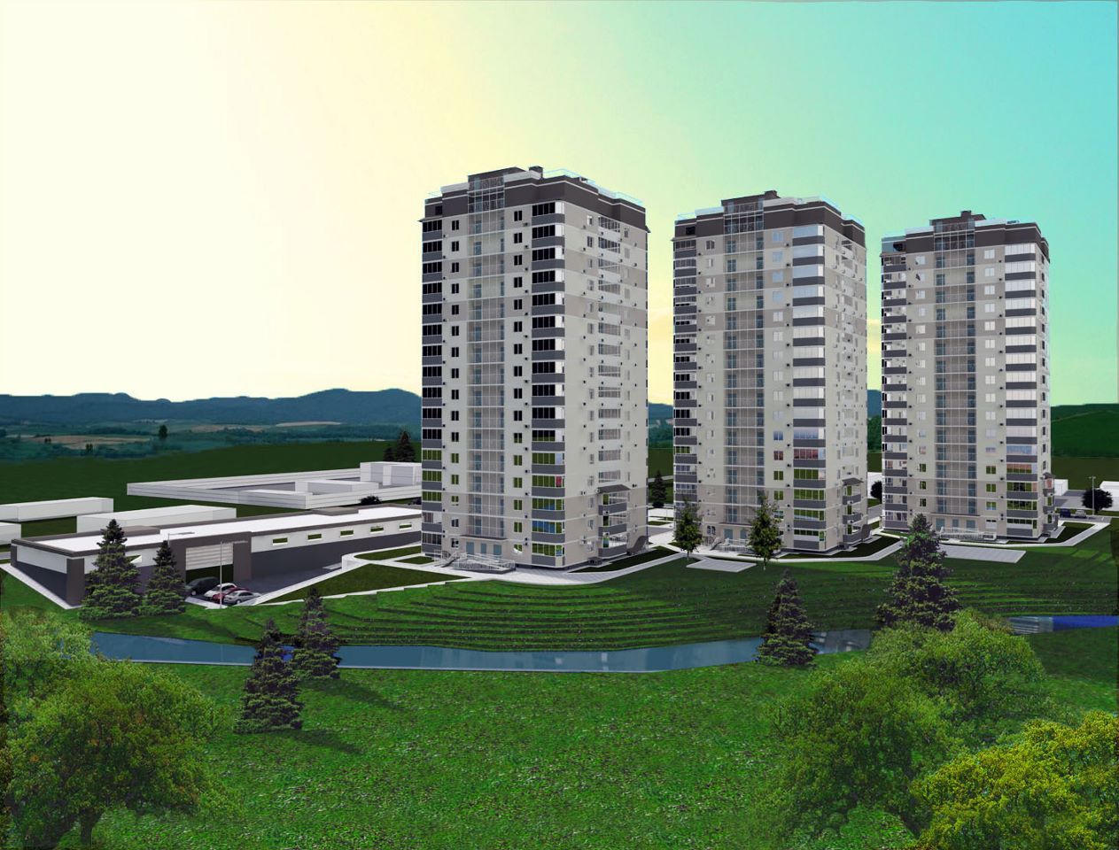 новостройки