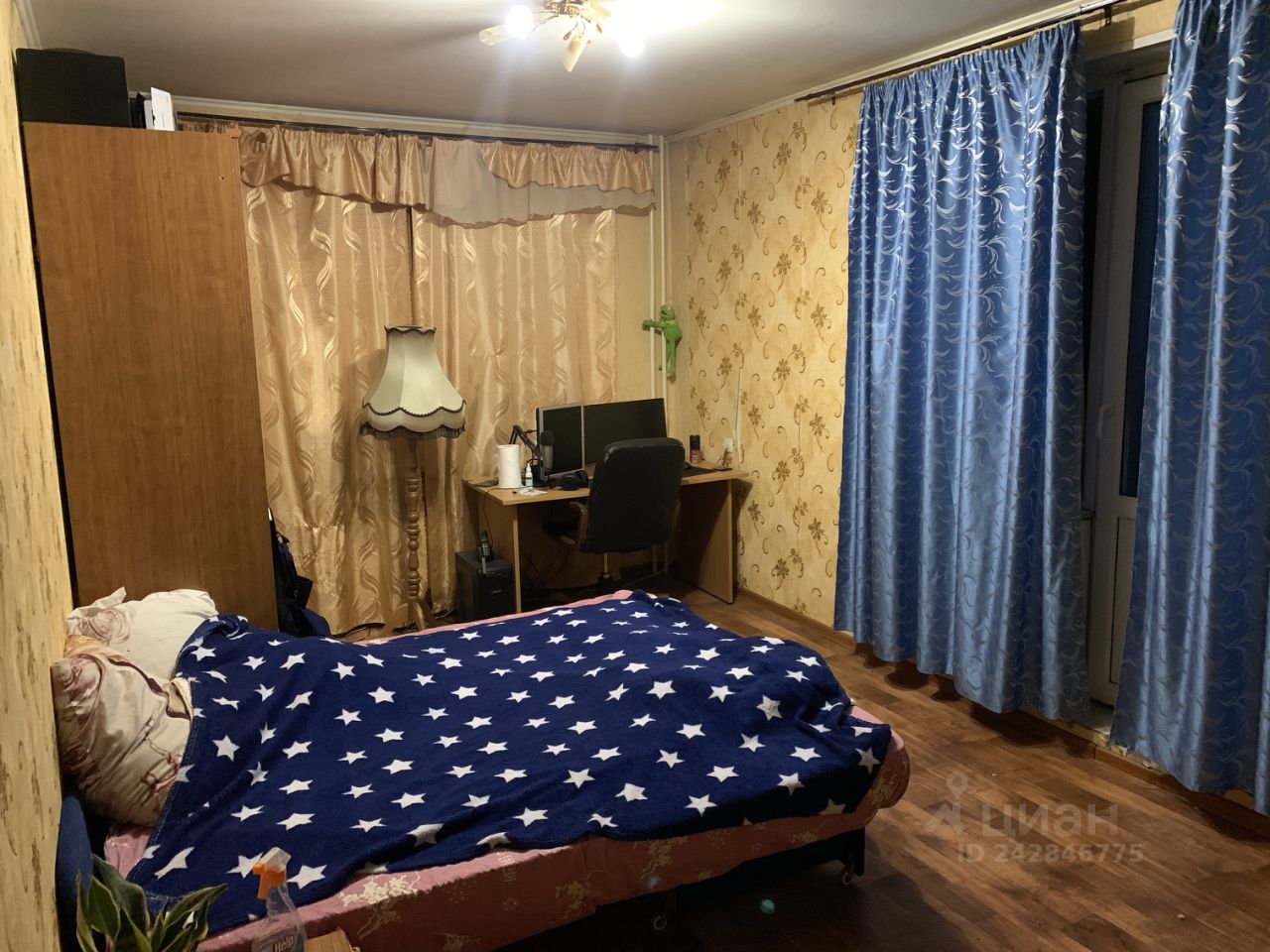 Снять однокомнатную квартиру 33м² Подольская ул., 23, Москва, ЮВАО, р-н Марьино м. Курьяново - база ЦИАН, объявление 242846775