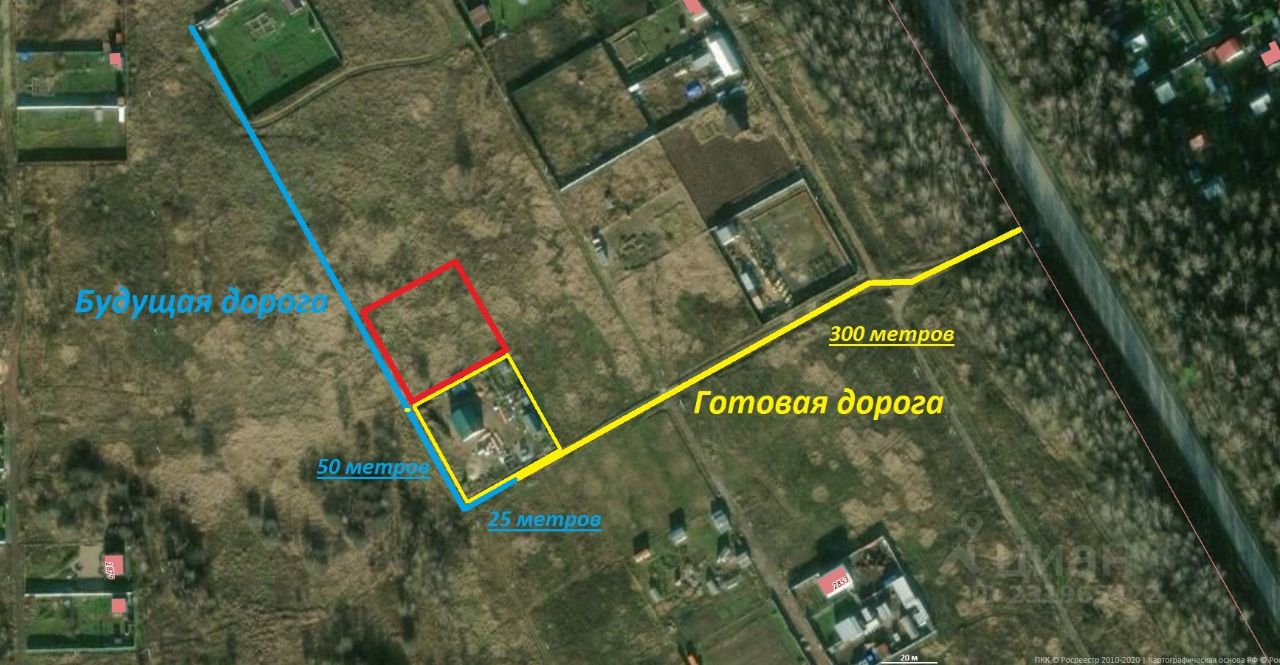 Продажа участка 6сот. Московская область, Чехов городской округ, Алферово поселок - база ЦИАН, объявление 231965422