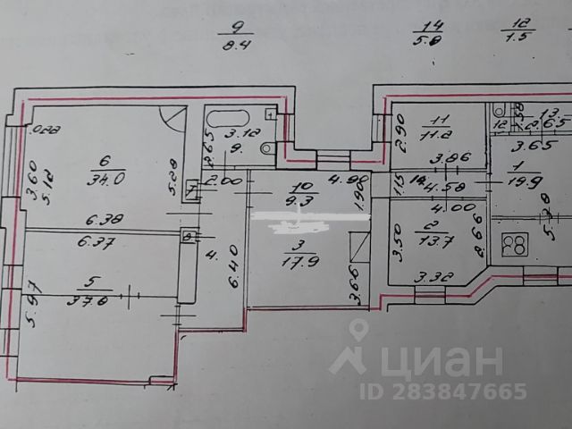 Чешка планировка 3 комнаты