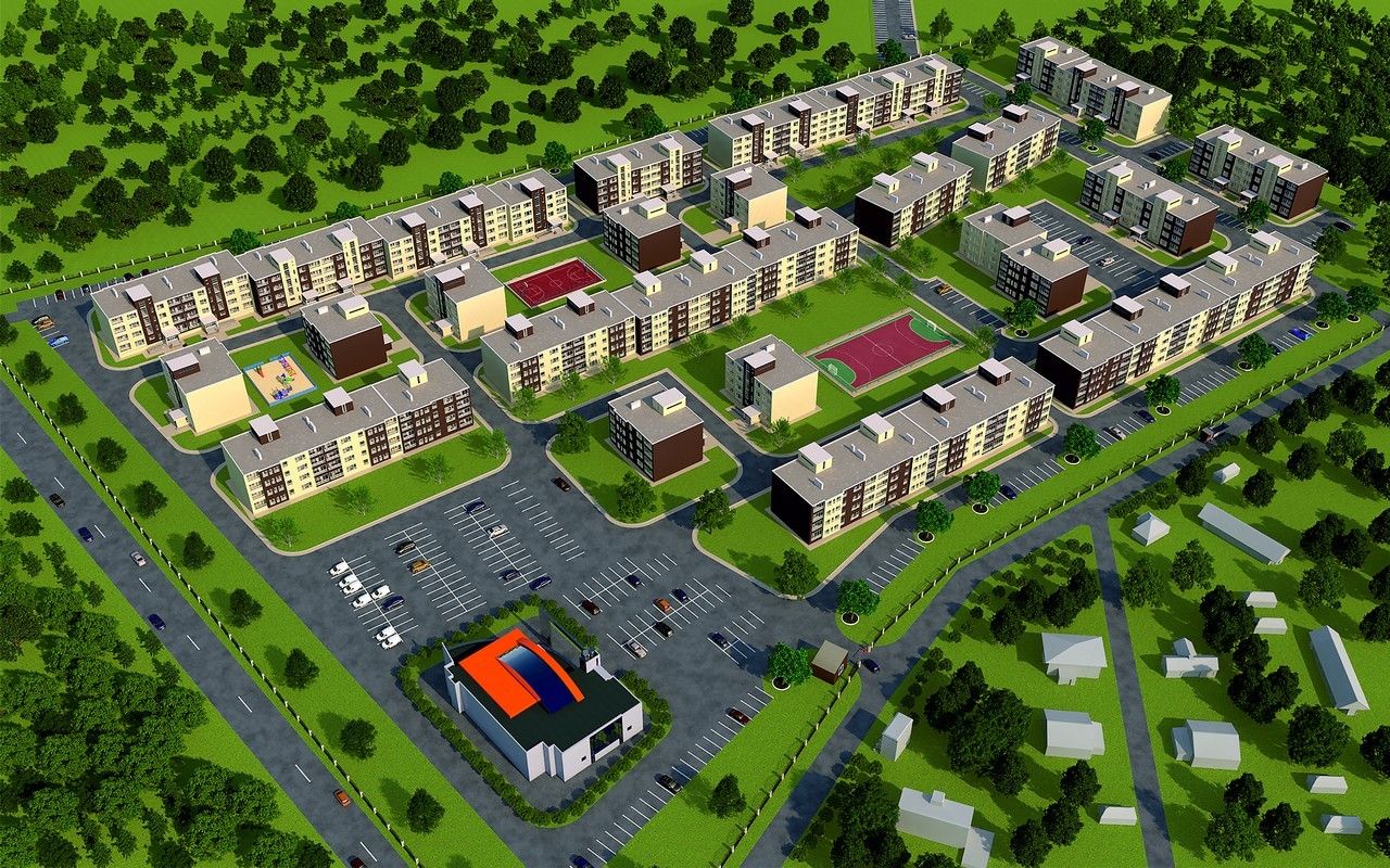 новостройки