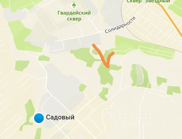 Карта пос садовый новосибирск