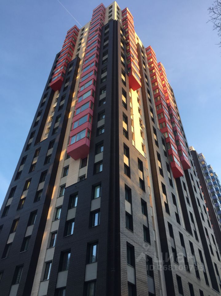 Купить однокомнатную квартиру 41.7м² ул. Лесная, 4, Московская область ...