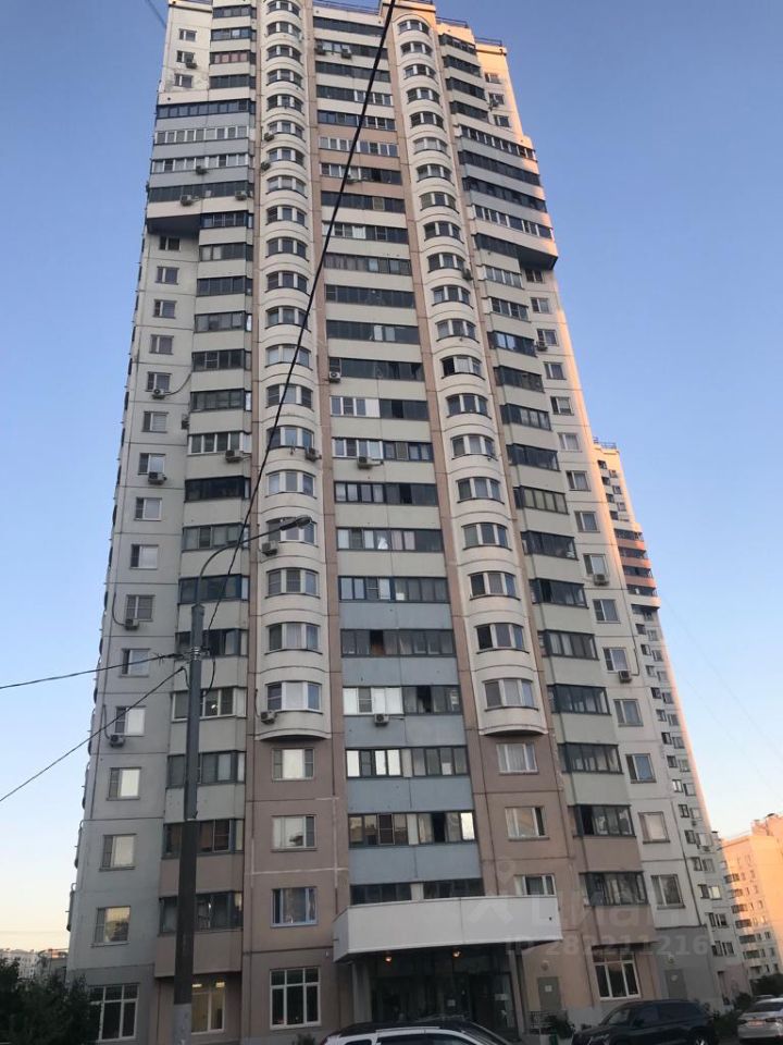 Продажа однокомнатной квартиры 40.1м² ул. Брусилова, 27к2, Москва, ЮЗАО ...