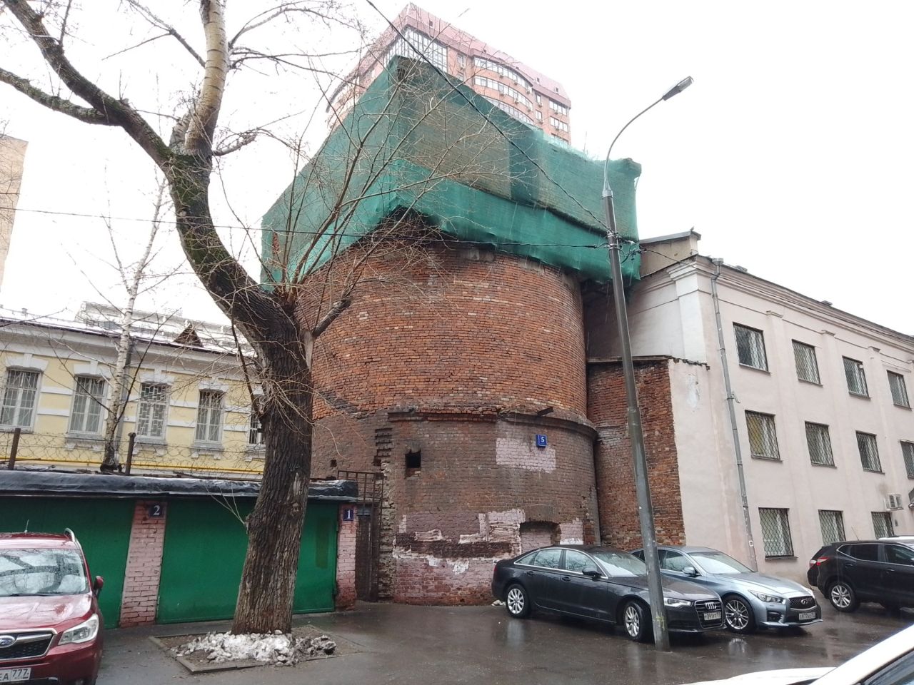 БЦ в Астраханском переулке, 5с2