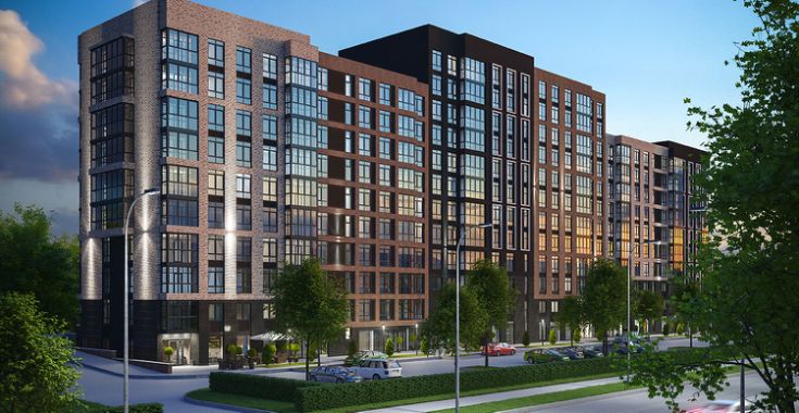 Ход строительства ЖК «Парковый квартал Голландия» от 1 июля 2023