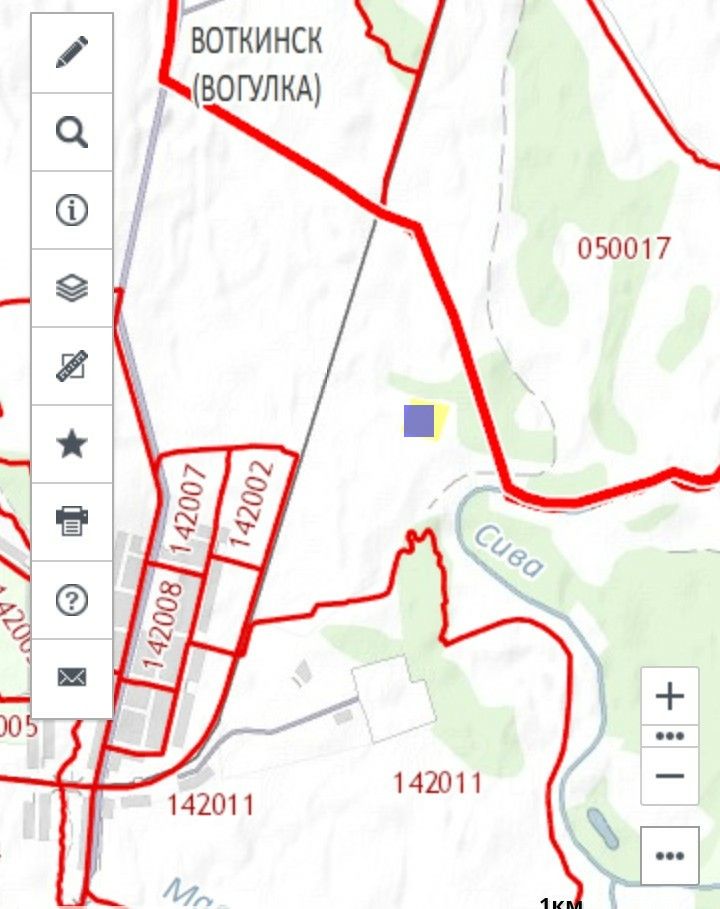 Вогулка воткинск карта