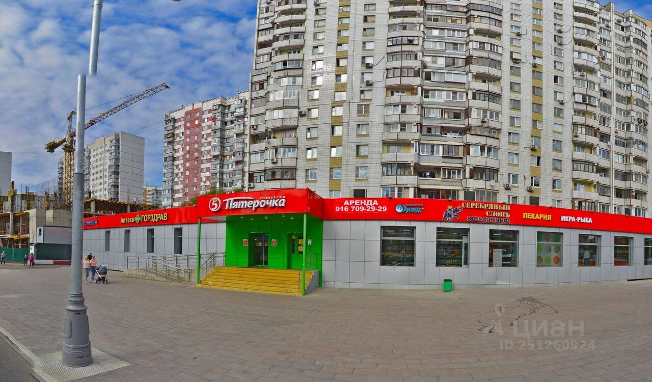 Аренда помещения свободного назначения 600м² Боровское ш., 30, Москва, ЗАО, р-н Ново-Переделкино м. Рассказовка - база ЦИАН, объявление 251260924