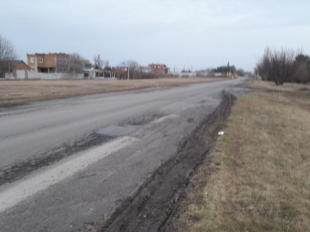 Село Займо обрыв Азовский район