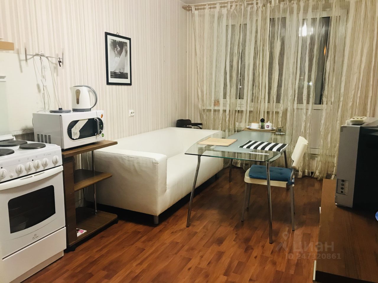 Снять однокомнатную квартиру 48м² ул. Коммуны, 61, Санкт-Петербург, р-н Красногвардейский, Ржевка - база ЦИАН, объявление 247320861
