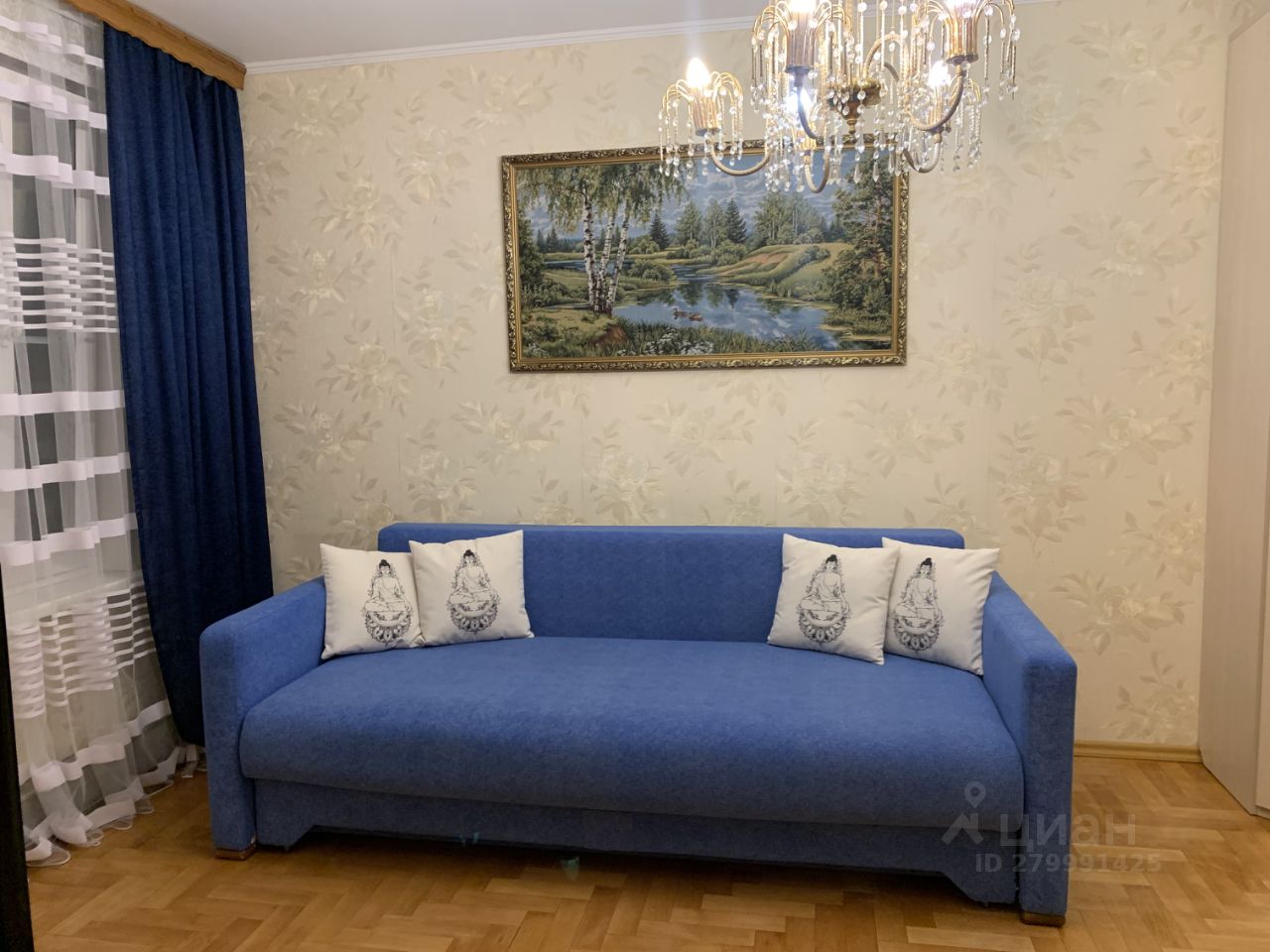 Снять трехкомнатную квартиру 50м² Литовский бул., 11К5, Москва, ЮЗАО, р ...