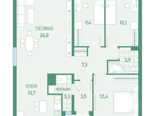 Строители построили за год 17 домов 4 одноэтажных